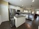 Modern kitchen with stainless steel appliances and island at 4707 Woodbrook Dr, Sarasota, FL 34243