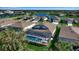 Community overview featuring houses with pools and a lake at 10739 Spring Tide Way, Parrish, FL 34219