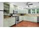 Modern kitchen with light cabinets and stainless steel appliances at 1954 Datura St, Sarasota, FL 34239