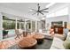 Open living space with pool access and casual seating at 1954 Datura St, Sarasota, FL 34239