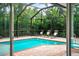Inviting screened pool area with lounge chairs, perfect for relaxation at 1954 Datura St, Sarasota, FL 34239