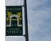 Welcome to Historic Venice, Florida banner at 1080 Piedmont Rd, Venice, FL 34293