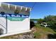 South Venice Beach Ferry sign with picnic table at 1080 Piedmont Rd, Venice, FL 34293
