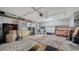 Spacious garage with workshop, laundry, and ample storage at 1080 Piedmont Rd, Venice, FL 34293