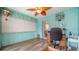 Charming home office with built in desk and plenty of light at 1080 Piedmont Rd, Venice, FL 34293