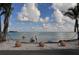 Picturesque beach scene with people enjoying water activities under a sunny sky at 435 Partridge Cir, Sarasota, FL 34236