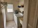 Functional laundry room with washer, dryer hookups at 25692 Aysen Dr, Punta Gorda, FL 33983