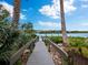 Private dock providing easy water access at 65 Lighthouse Point Dr, Longboat Key, FL 34228