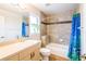 Bathroom with tub and shower at 1496 Palm View Rd, Sarasota, FL 34240