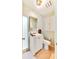 Clean bathroom with a white vanity and tiled floor at 2910 49Th St, Sarasota, FL 34234