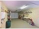 Clean and organized garage with storage options at 2915 Oak Ln, Bradenton, FL 34209