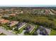 Aerial view showcasing home's location in a desirable community at 9908 Carnoustie Pl, Bradenton, FL 34211