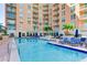 Inviting pool area with comfortable lounge chairs at 1350 Main St # 600, Sarasota, FL 34236