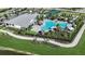 Community features pool, clubhouse, and tennis/pickleball courts at 16105 Old Fox Trl, Port Charlotte, FL 33953