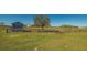 Sprawling pasture enclosed by wooden fencing, offering ample space for horses with an accessory shed at 25205 67Th E Ave, Myakka City, FL 34251