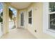 Private balcony offers tranquil views of the surrounding area at 7840 34Th W Ave # 103, Bradenton, FL 34209