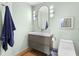 Clean bathroom with new vanity and toilet at 4990 Baraldi Cir # 101, Sarasota, FL 34235