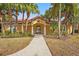 Community center with inviting entryway at 4990 Baraldi Cir # 101, Sarasota, FL 34235