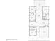 Detailed floor plan of the home layout with dimensions for the bedrooms, bathrooms, and living spaces at 6870 Willowshire Way, Bradenton, FL 34212