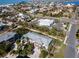 Aerial view of property near beach and highway at 3816 6Th Ave, Holmes Beach, FL 34217