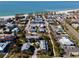 Aerial view of property near beach, highlighting location at 3816 6Th Ave, Holmes Beach, FL 34217