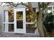 French doors leading to a patio area at 3816 6Th Ave, Holmes Beach, FL 34217