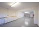 Spacious garage with workshop area and storage cabinets at 3816 6Th Ave, Holmes Beach, FL 34217