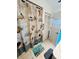 Bathroom with shower and nautical theme at 7315 8Th W Ave, Bradenton, FL 34209