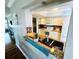 Kitchen with granite countertops and modern appliances at 7315 8Th W Ave, Bradenton, FL 34209
