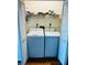 Well-lit laundry room with washer and dryer at 7315 8Th W Ave, Bradenton, FL 34209