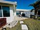 Private patio with seating area, perfect for outdoor dining at 7315 8Th W Ave, Bradenton, FL 34209