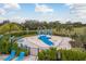 Community waterpark with slides and a play area at 5554 Sand Fossil Ct, Sarasota, FL 34238