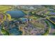 Large community with lake, pool, and tennis courts at 6839 Chester Trl, Bradenton, FL 34202