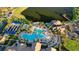 Resort-style pool, tennis courts, and clubhouse at 6839 Chester Trl, Bradenton, FL 34202