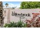 Community sign with the name Willowbrook at 9143 Willow Brook Dr, Sarasota, FL 34238