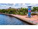 Riverwalk scene with palm trees, and access to the water at 13021 Indigo Way, Bradenton, FL 34211