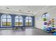 Recreation room with ping pong table and exercise balls at 13021 Indigo Way, Bradenton, FL 34211