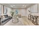 Open living room featuring neutral colors, and a stylish rug at 1006 Hagle Park Rd, Bradenton, FL 34212