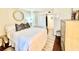 Cozy bedroom with a queen bed and lots of natural light at 707 S Gulfstream Ave # 604, Sarasota, FL 34236