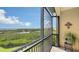 Spacious screened balcony with scenic water views at 1309 3Rd Street E Cir, Palmetto, FL 34221