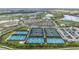 Community overview featuring tennis and pickleball courts at 4611 Trento Pl, Bradenton, FL 34211