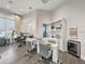 Modern salon with styling stations and manicure tables at 4611 Trento Pl, Bradenton, FL 34211