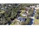 Aerial view of property showing pool, garden and location at 13634 7Th Avenue Ne Cir, Bradenton, FL 34212