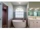 Elegant bathroom features a soaking tub, walk-in shower, and modern vanity at 13634 7Th Avenue Ne Cir, Bradenton, FL 34212