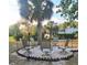 Charming fire pit area with seating, ideal for gatherings at 13634 7Th Avenue Ne Cir, Bradenton, FL 34212