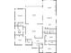 Floor plan exhibiting layout of bedrooms, kitchen, and living areas at 1862 Island Way, Osprey, FL 34229