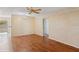 Living room with hardwood floors and chandelier at 4009 38Th Avenue W Dr # 4009, Bradenton, FL 34205