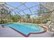 Private pool with a screened-in enclosure that provides a safe and relaxing environment at 151 Adair Ave, Sarasota, FL 34243