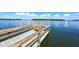 Relaxing wooden dock perfect for fishing or enjoying the view at 4440 Exeter Dr # N304, Longboat Key, FL 34228