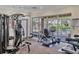 Fitness center featuring various exercise equipment at 6503 Moorings Point Cir # 202, Lakewood Ranch, FL 34202